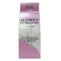 ALCOFEN FEMENINO TABLETA X4U 1TIRA