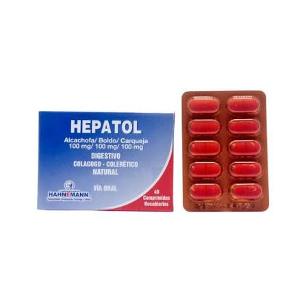 Hepatol x1unidad Comprimido (Hahneman caja x40-tira x10)