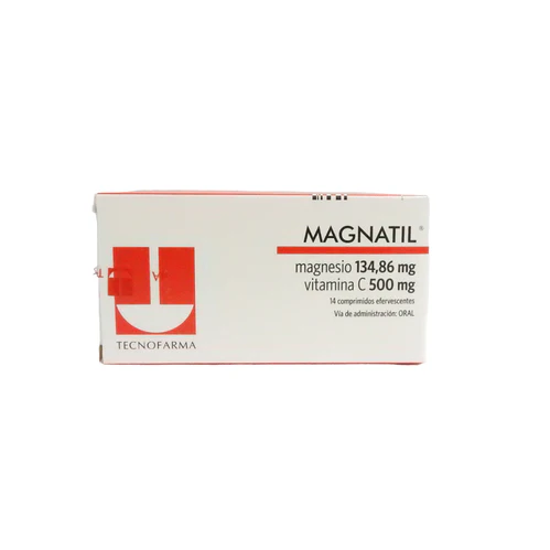 Magnatil Magnesio Y Vitamina C Tableta x1u