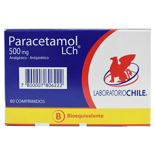 Paracetamol Lch 500Mg X1u Tableta