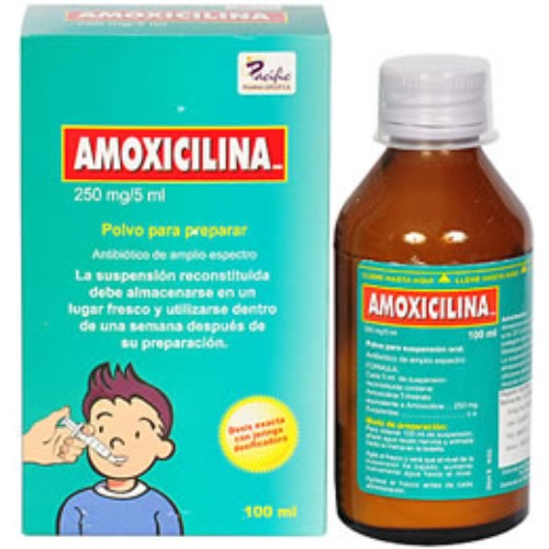 AMOXICILINA 250 MG SUSPENSION 100 ML X1U