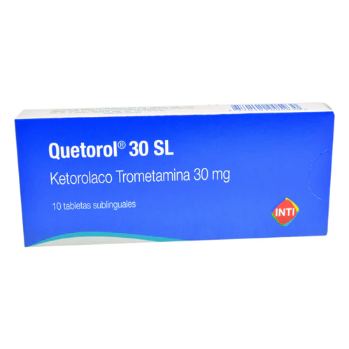 Quetorol 30Mg Ketorolaco Sublingual x1u