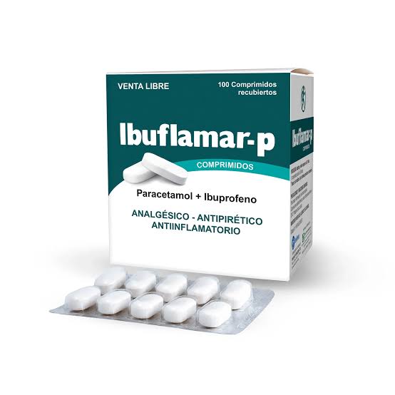 Ibuflamar P Ibuprofeno 400Mg Y Paracetamol 500Mg x10u 1Tira Comprimido