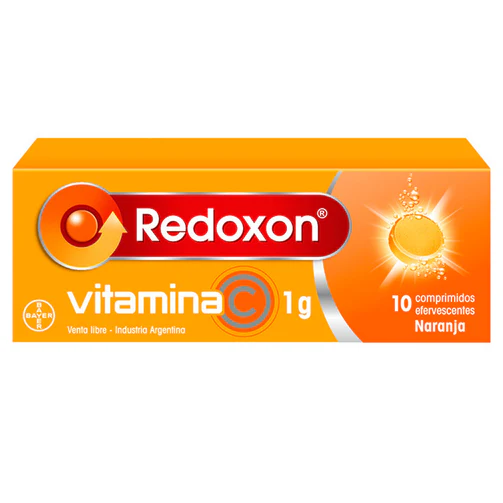 Redoxon Vitamina C 1G x10u Comprimidos Efervescentes 1Tubo
