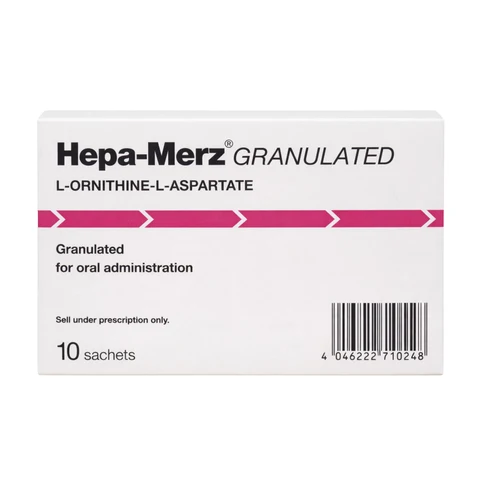 Hepa Merz L-Ornitina + L-Aspartato x1 unidad Sobre