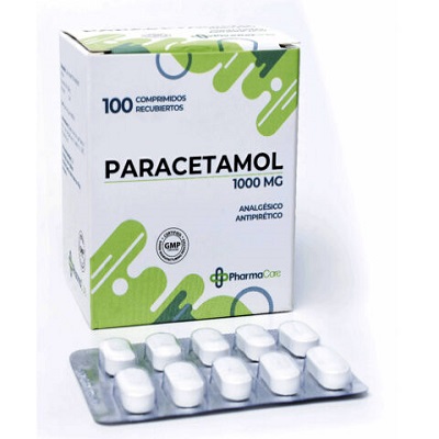 Paracetamol 1g x10u 1Tira ( PharmaCare)