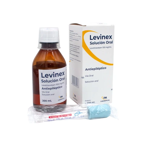 Levinex Levetiracetam 100Mg/Ml 200ML x1unidad (Farmedical)