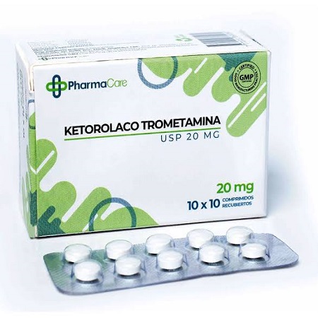 Ketorolaco Trometamina 20mg x1u (PharmaCare )