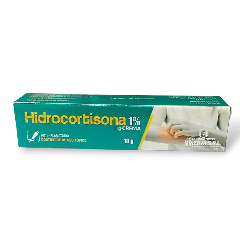 Hidrocortisona 1% Crema 10g x1u  (Minerva)