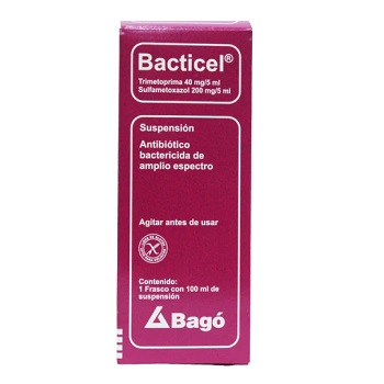 Bacticel Susp X 100Ml Sulfametoxazol Trimetoprim X1u