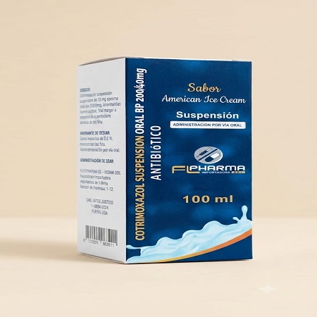 Cotrimoxazol Supension  Oral 200/40mg 100ml x1u ( FLPHARMA)