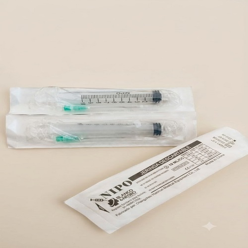 Jeringa 10ML x1u  ( Blanco & Negro)