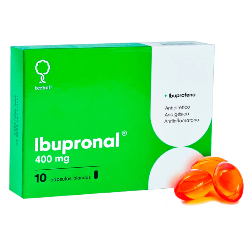 Ibupronal 400mg Ibuprofeno  Capsula Blandas x1u ( Terbol)