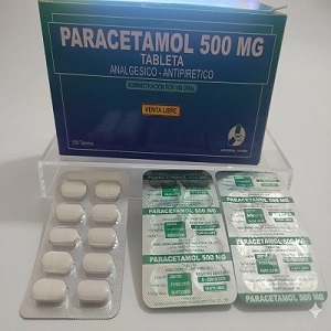 Paracetamol 500mg x10u 1Tira (Universal Pharma)