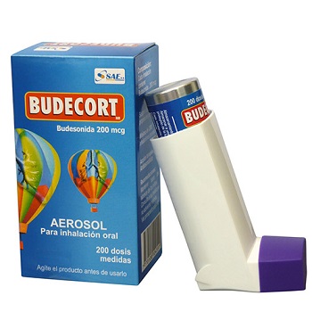 Budecort 200Mcg Aerosol Oral X200 Dosis Budesonida x1unidad (Sae)