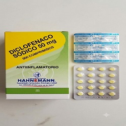 Diclofenaco 50mg x1unidad (Hahnemann)