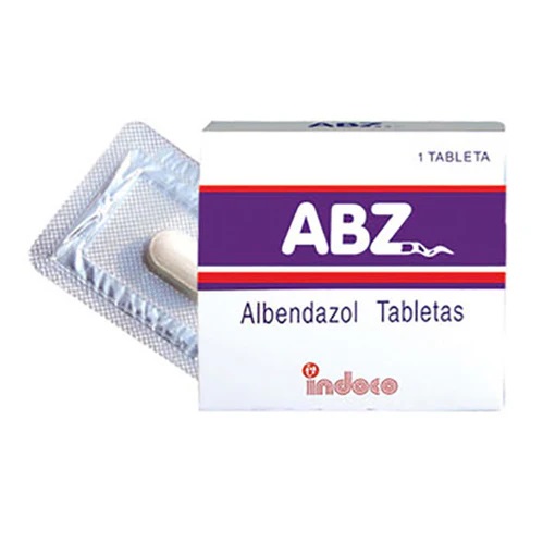 ABZ ALBENDAZOL 400MG TABLETA X1U