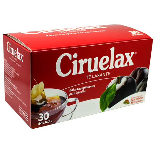 Té Laxante Ciruelax x30 Unidades