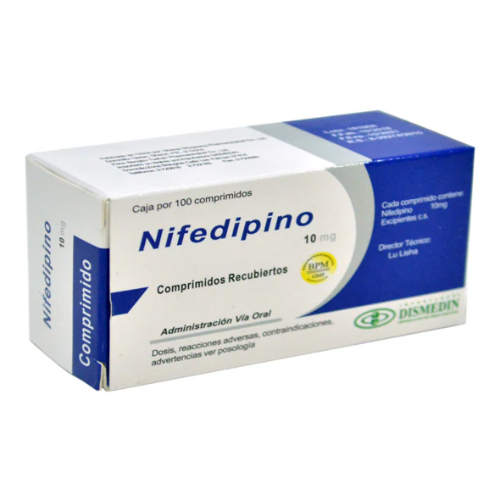Nifidipino 10mg x1unidad (Dismedin x100)