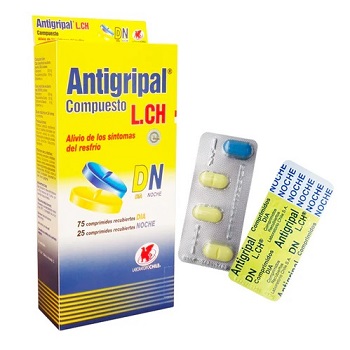 Antigripal Lch Compuesto Día Y Noche X1u tableta