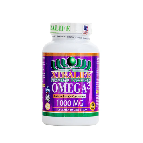 Omega 3 1000Mg  x100 Cápsulas Frasco (Xtralife)