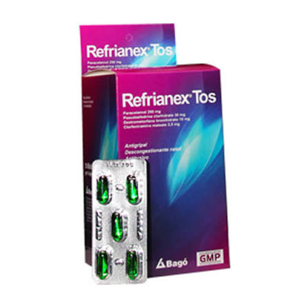 Refrianex Tos Caps x1unidad (Bago tir x5u)