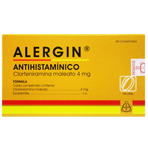Alergin Comprimido 4mg  x8u 1Tira  (ALCOS)
