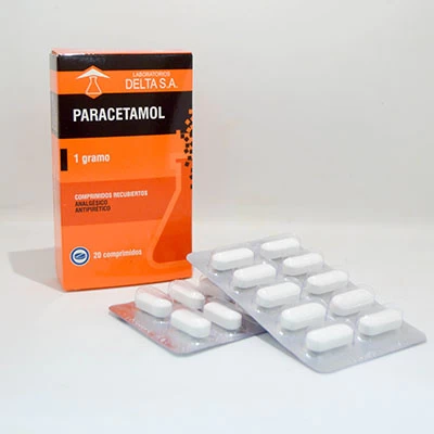 Paracetamol 1gr Delta x10u 1Tira
