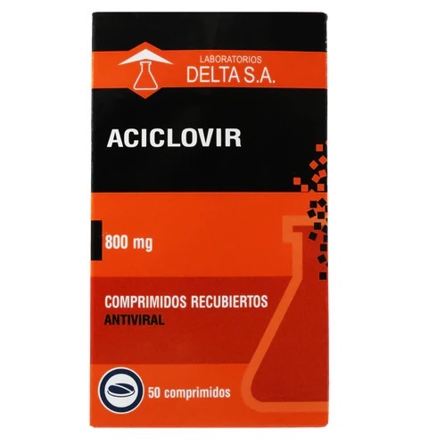 Aciclovir 800Mg Generico X1U Tableta