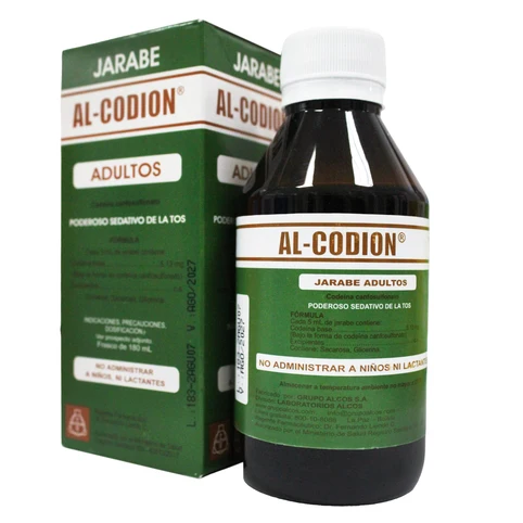 Alcodion Adultos 5.13Mg 5Ml Jbe 180Ml x1unidad (Alcos)