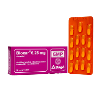 Blocar 6,25mg x1unidad (Bago x30)