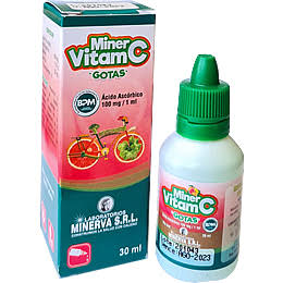 MinerVitamC Gotas 100mg/1ml  30ml x1u (MINERVA)