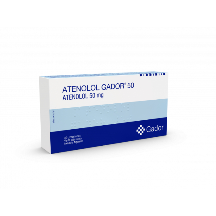 Atenolol 50mg x1unidad (Gador caja x60)