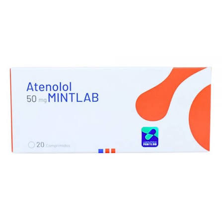 Atenolol 50mg x1unidad (Minlab)