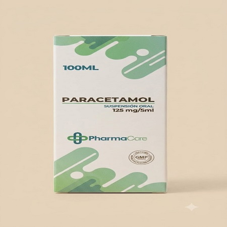 Paracetamol Jarabe 125mg/5ml  100ml x1u (PharmaCare)