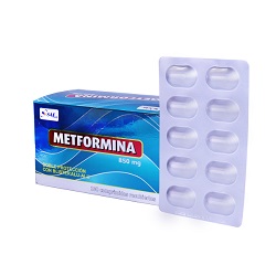 Metformina 850 mg x1u ( SAE)
