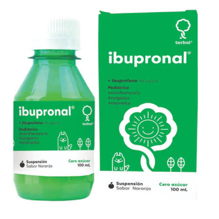 Ibupronal 100Mg 5Ml Suspensión Ibuprofeno 100Ml x1unidad (Terbol)