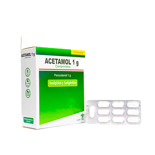 Acetamol 1gr x10u 1Tira
