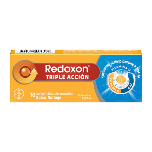 Redoxon Triple Acción x10u  1Tubo Comprimidos Efervescentes