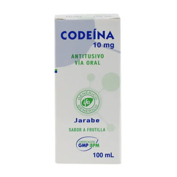 Codeina 10mg 100ml jbe x1unidad (IFA PRODEXA)