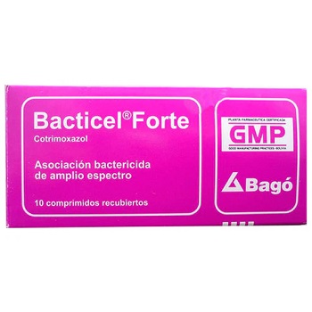 Bacticel Forte Sulfametoxazol 800Mg Y Trimetoprima 160Mg X Tableta X10u 1Tira