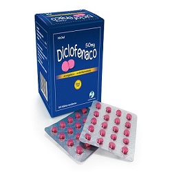 Diclofenaco 50mg x1u Universal Pharma