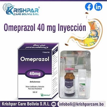 Omeprazol  40mg polvo Via I.V. x1u (krishpar)