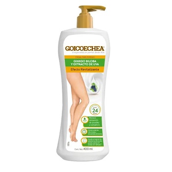 Crema Goicoechea Ginkgo X-Uva 400 ml x1unidad